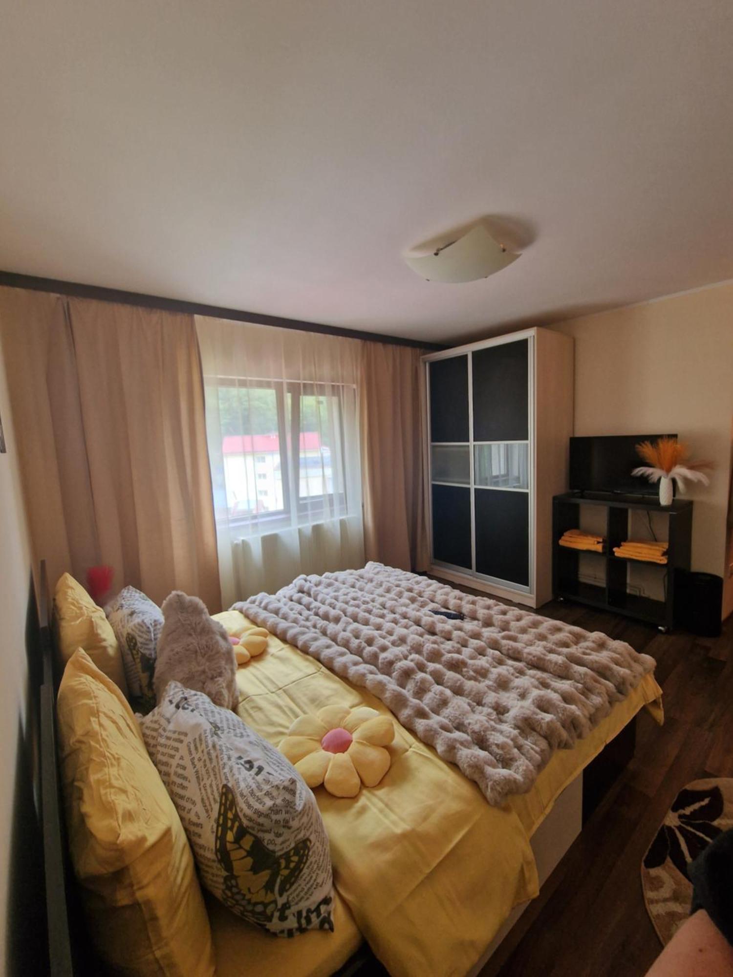 Apartament Red & Yellow Slănic-Moldova Dış mekan fotoğraf